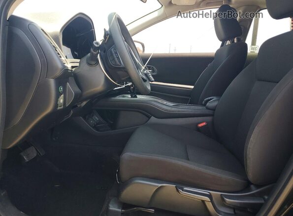 3CZRU5H50HM714478 2017 HONDA HR-V Black Вид салону спереду