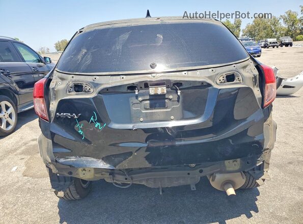 3CZRU5H50HM714478 2017 HONDA HR-V Black Вид ззаду