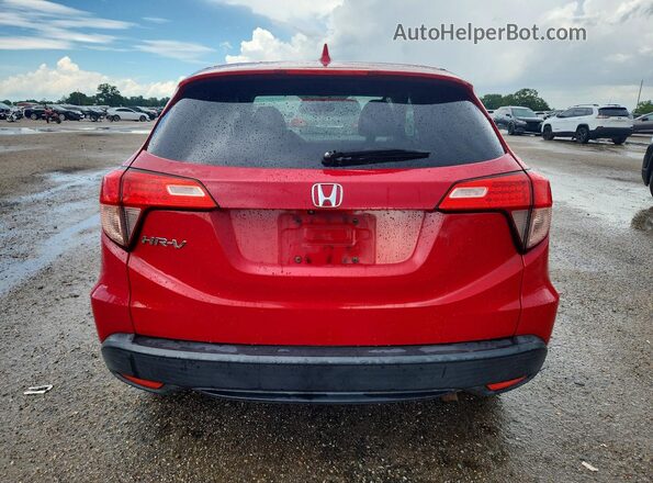 3CZRU5H50HM717669 2017 HONDA HR-V Red Rear view