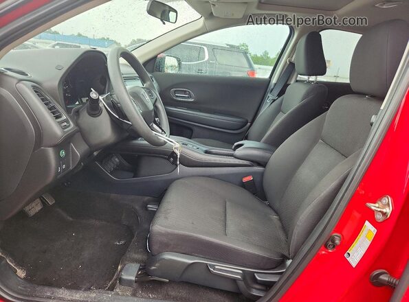 3CZRU5H50HM717669 2017 HONDA HR-V Red Front interior view