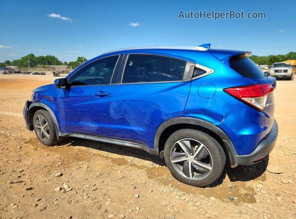 3CZRU5H50NM727520 2022 HONDA HR-V Blue Trasero izquierdo