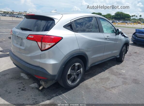 3CZRU5H51JM706833 2018 HONDA HR-V Silver Задня права чверть