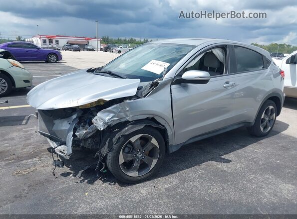 3CZRU5H51JM706833 2018 HONDA HR-V Silver Передня ліва чверть