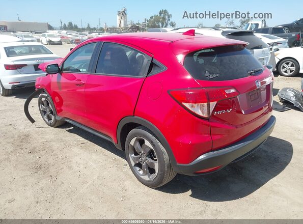 3CZRU5H51JM708078 2018 HONDA HR-V Красный Задняя левая четверть