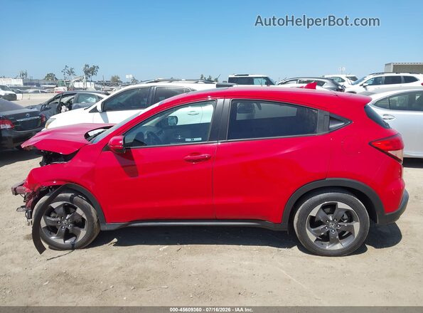 3CZRU5H51JM708078 2018 HONDA HR-V Красный Панорамный вид салона 360°