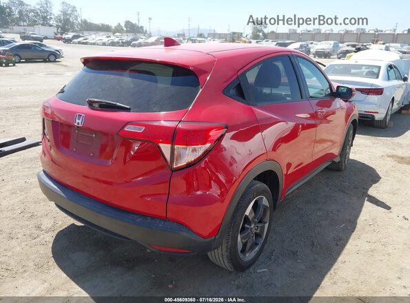 3CZRU5H51JM708078 2018 HONDA HR-V Красный Задняя правая четверть