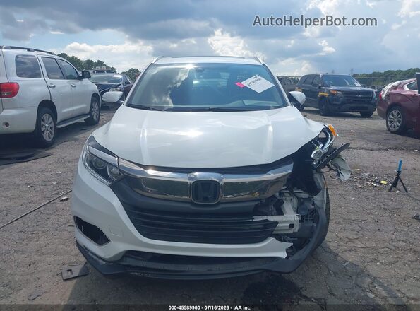 3CZRU5H51KM703268 2019 HONDA HR-V White ხელსაწყოთა პანელის ხედი