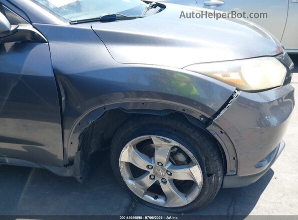 3CZRU5H52GM702024 2016 HONDA HR-V Gray Front view
