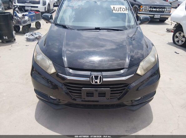 3CZRU5H52JG703891 2018 HONDA HR-V Black Widok zestawu wskaźników
