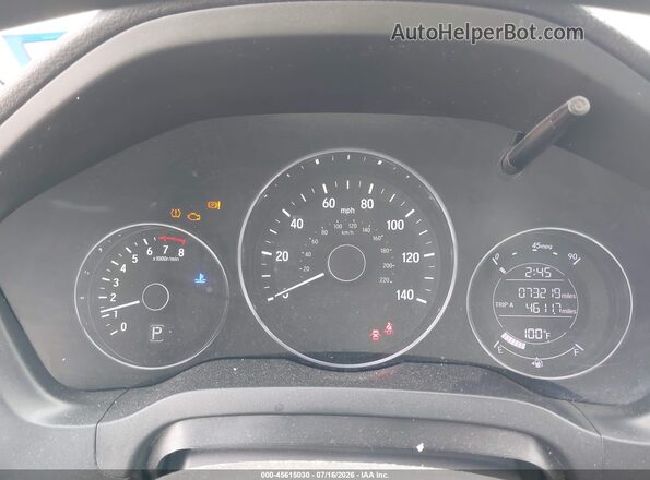 3CZRU5H52JM709711 2018 HONDA HR-V White Հետևի նստատեղերի տեսք