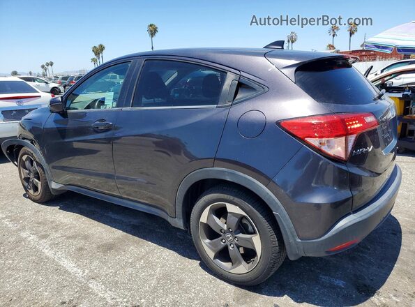 3CZRU5H52JM721602 2018 HONDA HR-V Charcoal Rear left