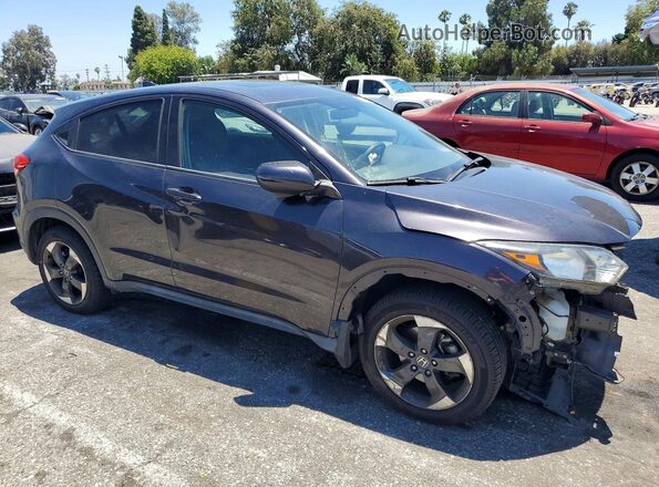 3CZRU5H52JM721602 2018 HONDA HR-V Charcoal Front right