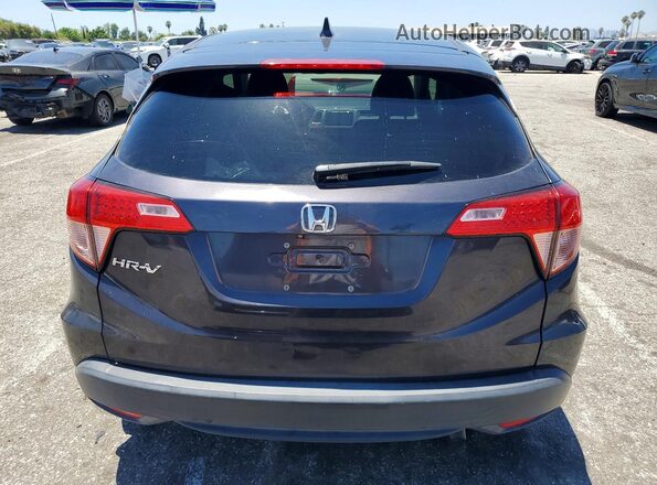 3CZRU5H52JM721602 2018 HONDA HR-V Charcoal Rear view