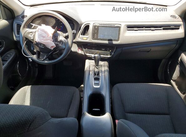 3CZRU5H52JM721602 2018 HONDA HR-V Charcoal Dashboard view