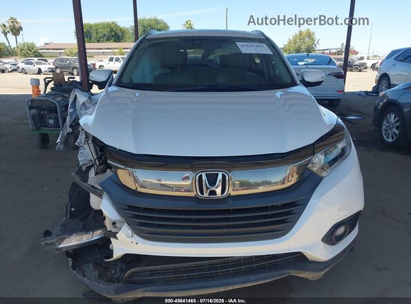 3CZRU5H52NM729401 2022 HONDA HR-V White Vista del cuadro de instrumentos