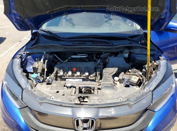 3CZRU5H53KM708567 2019 HONDA HR-V Blue Շարժիչի բաժամունքի տեսք