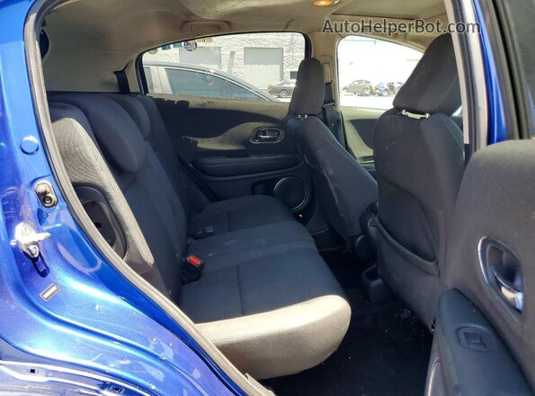 3CZRU5H53KM708567 2019 HONDA HR-V Blue Սալոնի հետևի տեսք