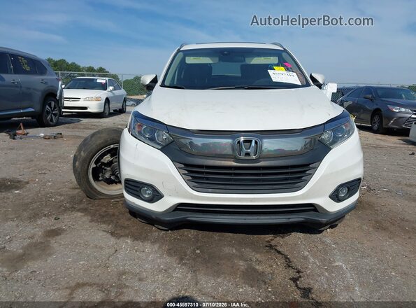 3CZRU5H53KM721576 2019 HONDA HR-V White Vista del cuadro de instrumentos