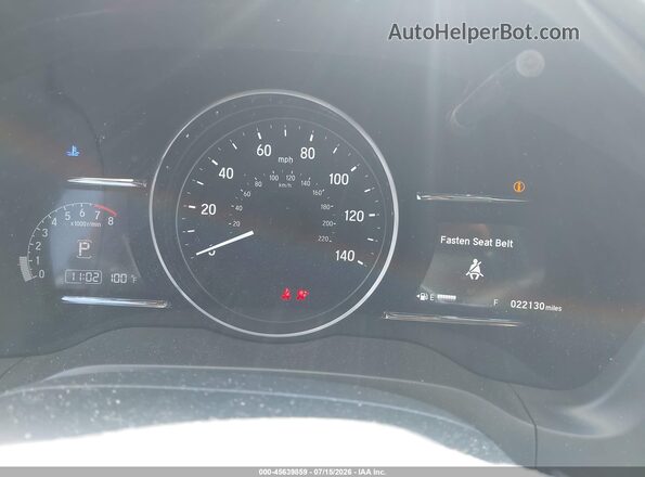 3CZRU5H53MM703453 2021 HONDA HR-V White Հետևի նստատեղերի տեսք