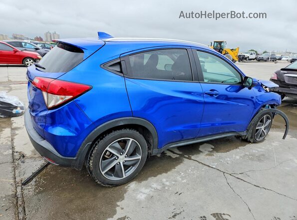 3CZRU5H53MM714646 2021 HONDA HR-V Blue უკანა მარჯვენა