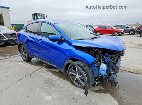 3CZRU5H53MM714646 2021 HONDA HR-V Blue წინა მარჯვენა