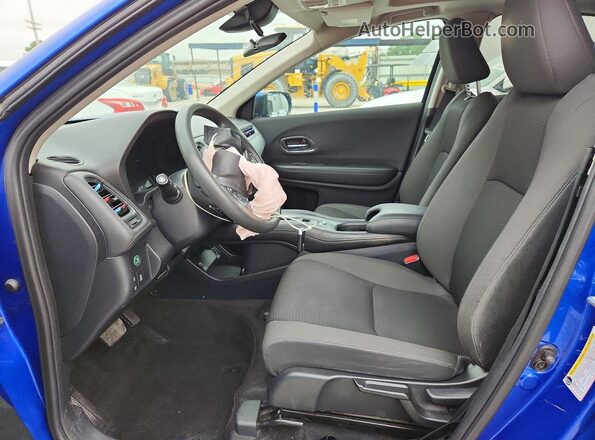 3CZRU5H53MM714646 2021 HONDA HR-V Blue წინა სალონის ხედი
