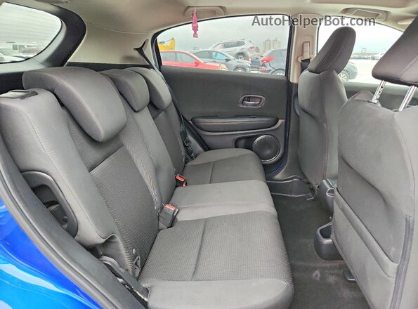 3CZRU5H53MM714646 2021 HONDA HR-V Blue უკანა სავარძლების ხედი