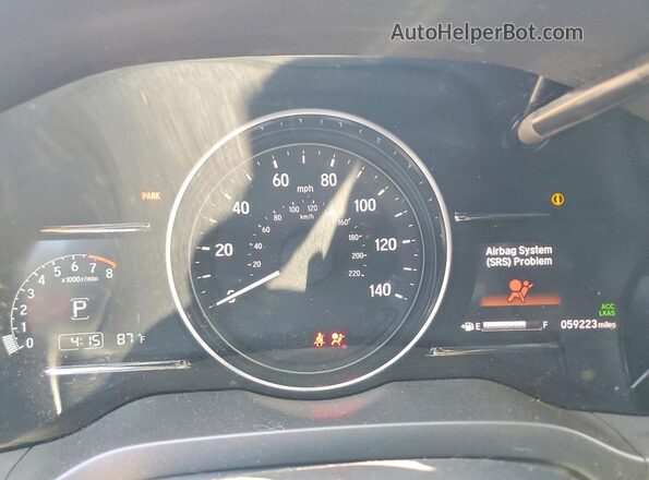 3CZRU5H53NM735711 2022 HONDA HR-V Угольный Вид щитка приборов