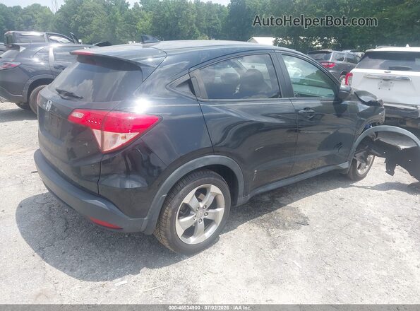 3CZRU5H54HM707338 2017 HONDA HR-V Черный Задняя правая четверть