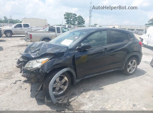 3CZRU5H54HM707338 2017 HONDA HR-V Черный Передняя левая четверть