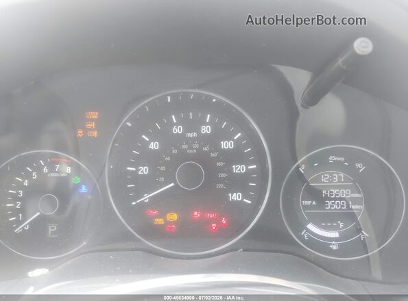 3CZRU5H54HM707338 2017 HONDA HR-V Черный 