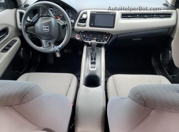3CZRU5H54HM708005 2017 HONDA HR-V White Vista del salpicadero
