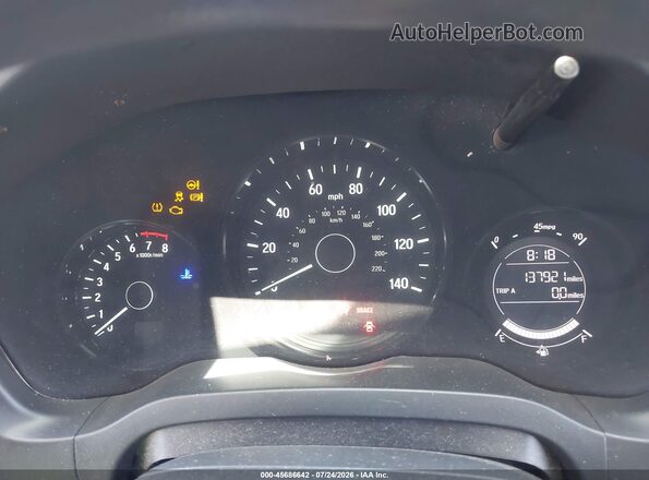 3CZRU5H54HM718260 2017 HONDA HR-V Белый Вид задних сидений