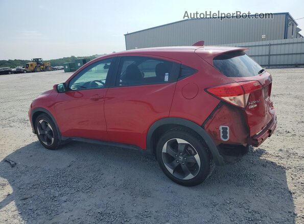 3CZRU5H54JM720502 2018 HONDA HR-V Red Rear left