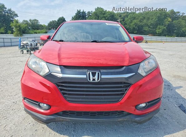 3CZRU5H54JM720502 2018 HONDA HR-V Red Front view