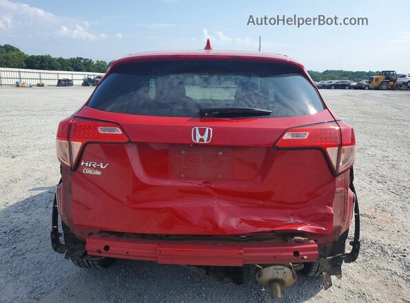3CZRU5H54JM720502 2018 HONDA HR-V Red Rear view