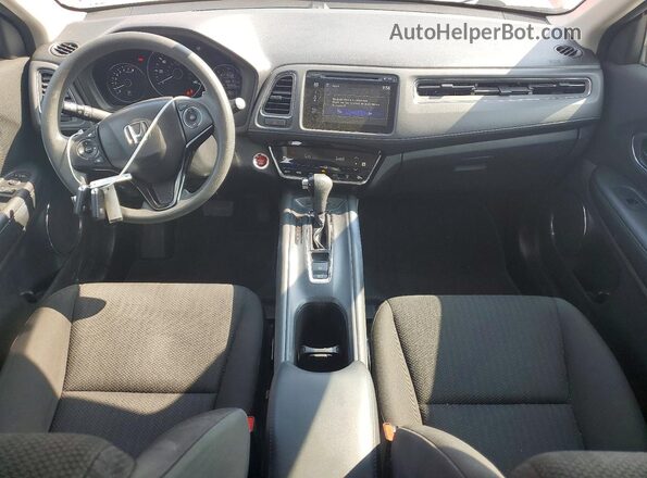 3CZRU5H54JM720502 2018 HONDA HR-V Red Dashboard view