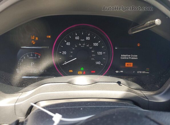 3CZRU5H54LM716727 2020 HONDA HR-V Белый Вид щитка приборов