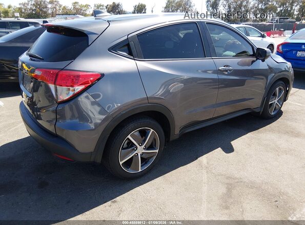 3CZRU5H54MM719385 2021 HONDA HR-V Серый Задняя правая четверть