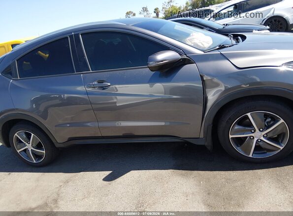 3CZRU5H54MM719385 2021 HONDA HR-V Серый Вид задней части салона