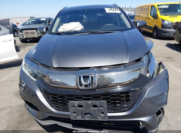 3CZRU5H54MM719385 2021 HONDA HR-V Серый Вид щитка приборов