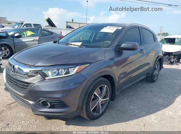 3CZRU5H54MM725798 2021 HONDA HR-V Gray Առջևի ձախ երեք քառորդ տեսարան