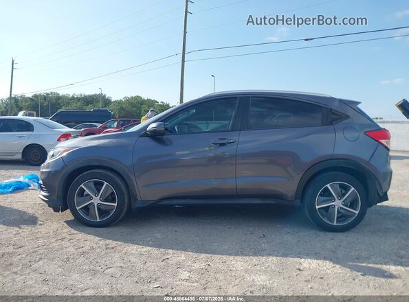 3CZRU5H54MM725798 2021 HONDA HR-V Gray Սալոնի 360 աստիճան տեսք