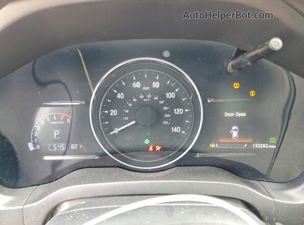 3CZRU5H54NM710865 2022 HONDA HR-V Blue Widok zestawu wskaźników
