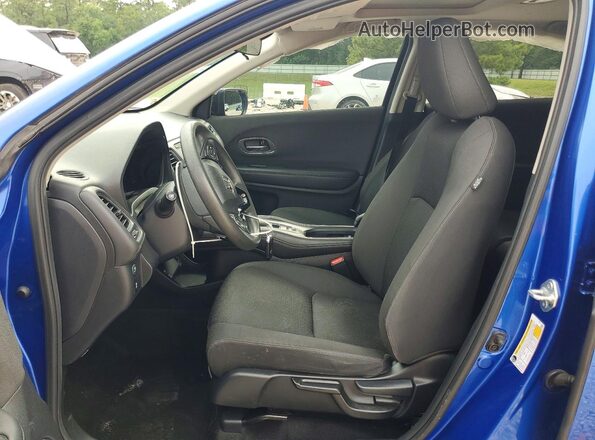 3CZRU5H54NM710865 2022 HONDA HR-V Blue Widok wnętrza z przodu