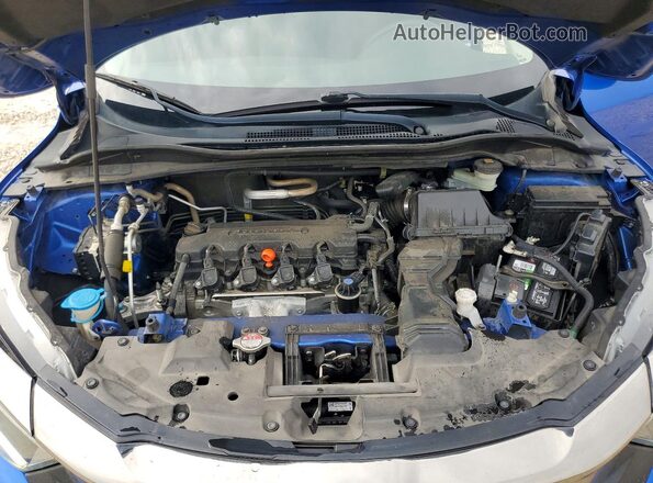 3CZRU5H54NM710865 2022 HONDA HR-V Blue Widok komory silnika
