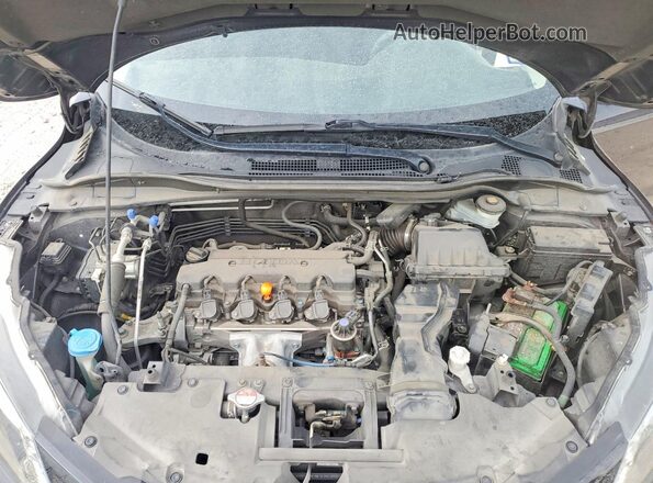 3CZRU5H55HM712306 2017 HONDA HR-V Black Engine compartment view