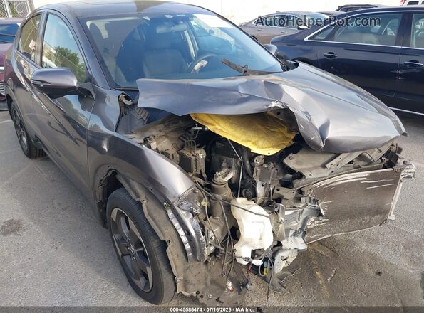 3CZRU5H55JG702279 2018 HONDA HR-V Серый Вид спереди