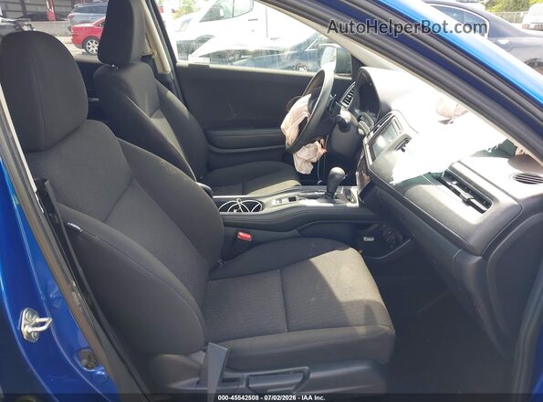 3CZRU5H55JM712019 2018 HONDA HR-V Синий Вид салона спереди