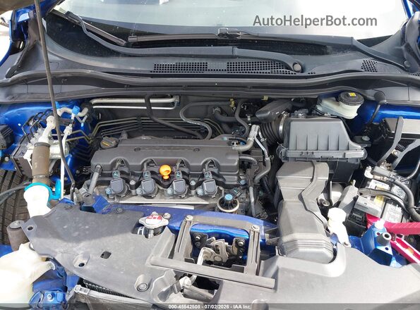 3CZRU5H55JM712019 2018 HONDA HR-V Синий Вид сзади
